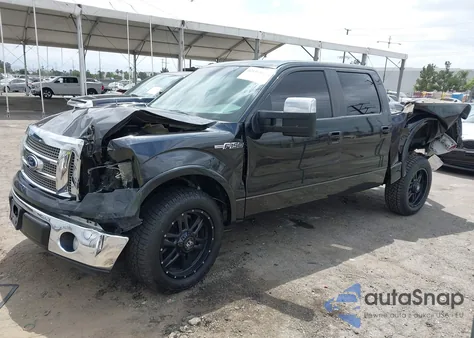 2011 Ford F-150 Lariat из США, поврежденный, VIN 1FTFW1C61BFA62568